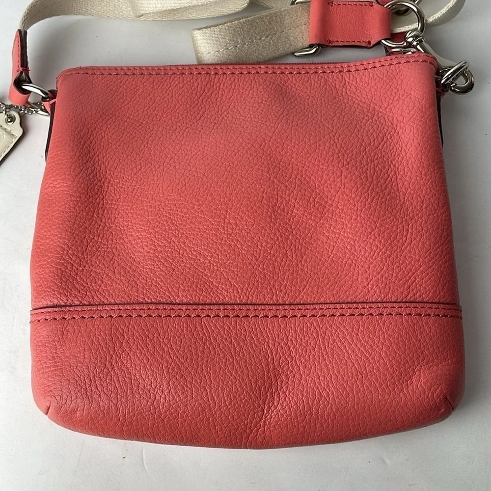 Coach Coral Pink Crossbody Swingpack